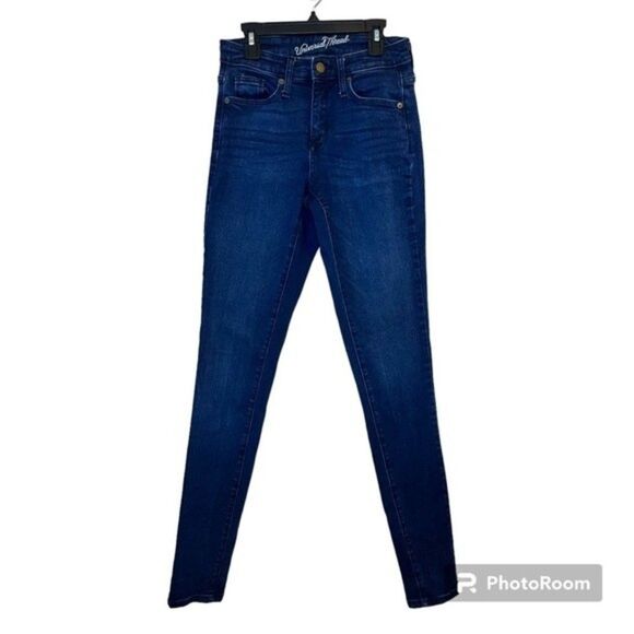 Universal Thread Women's Dark Denim High Rise Skinny Jeans Size 2 - Picture 1 of 6